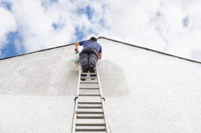 Peinture extérieure à Laruns — façades et ravalement